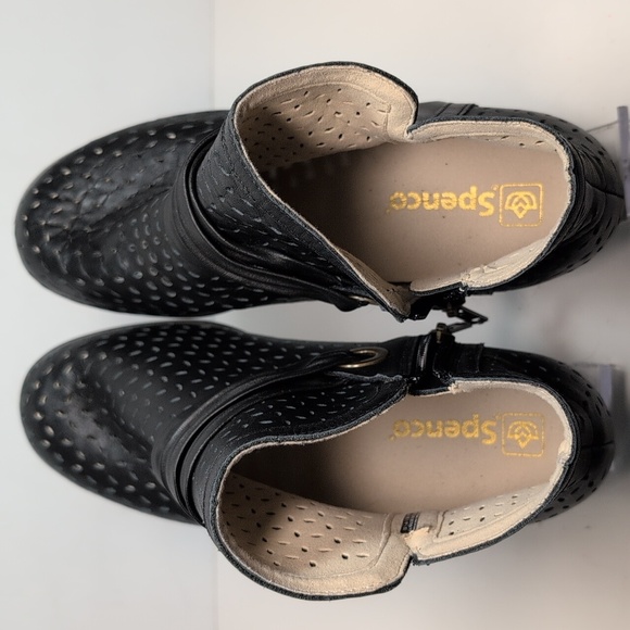 Spenco Priscilla metatarsal pad ankle boot/booties woman size 8.5D. EU 39D(wide) - Picture 12 of 15